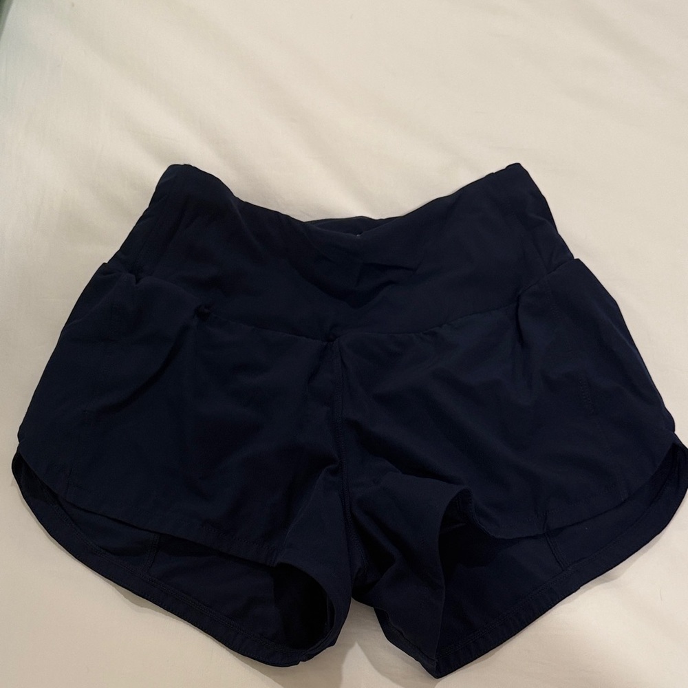 Women's Navy Blue Shorts